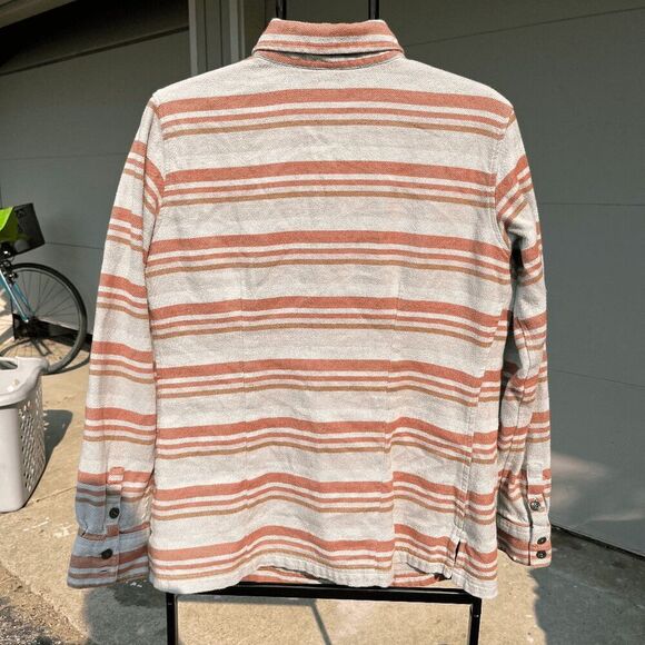 Patagonia Organic Cotton Long-Sleeved Fjord Flannel Shirt - Size 8 - Picture 6 of 8